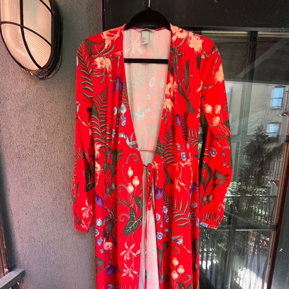 H&M Long Wrap Sundress